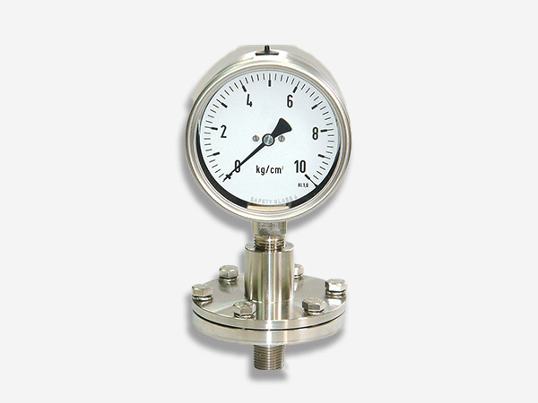 Diaphragm-Sealed-Pressure-Gauge