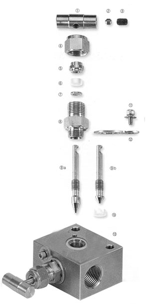 2 Way Manifold Valve
